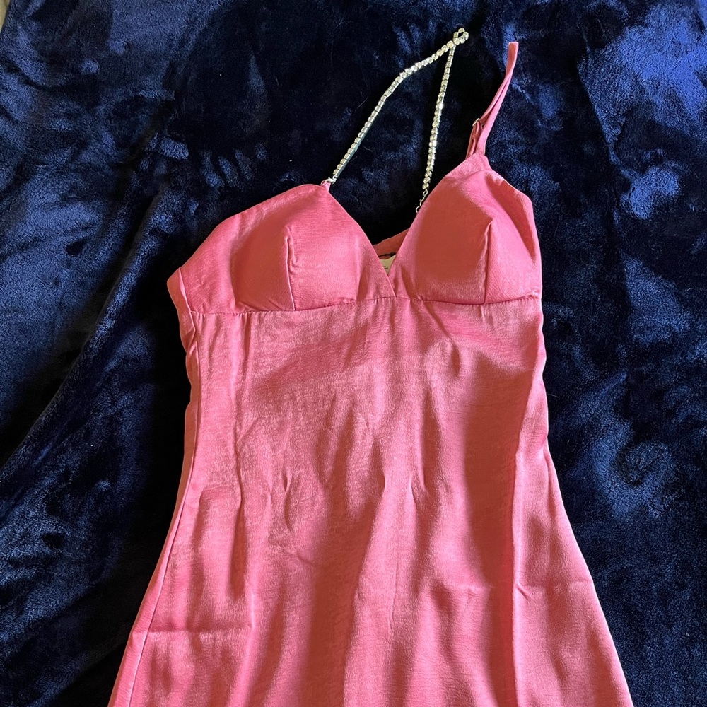 Pink Eggie New Year’s Eve Mini Dress